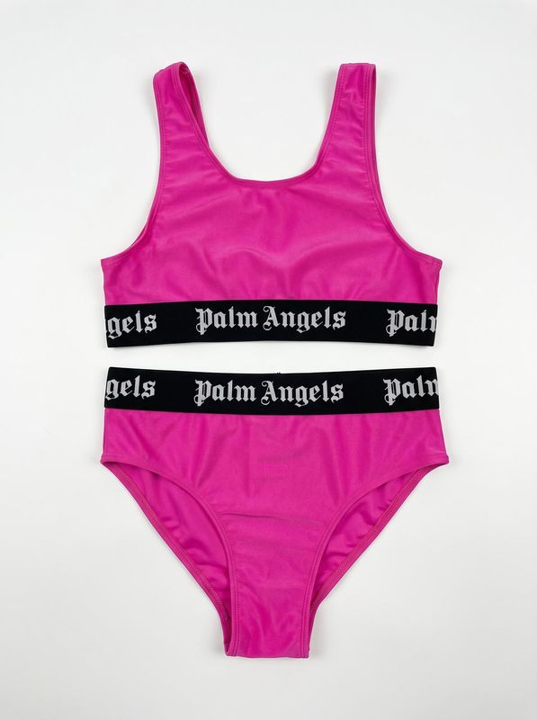 Two-piece swimsuit Fuchsia Palm Angels