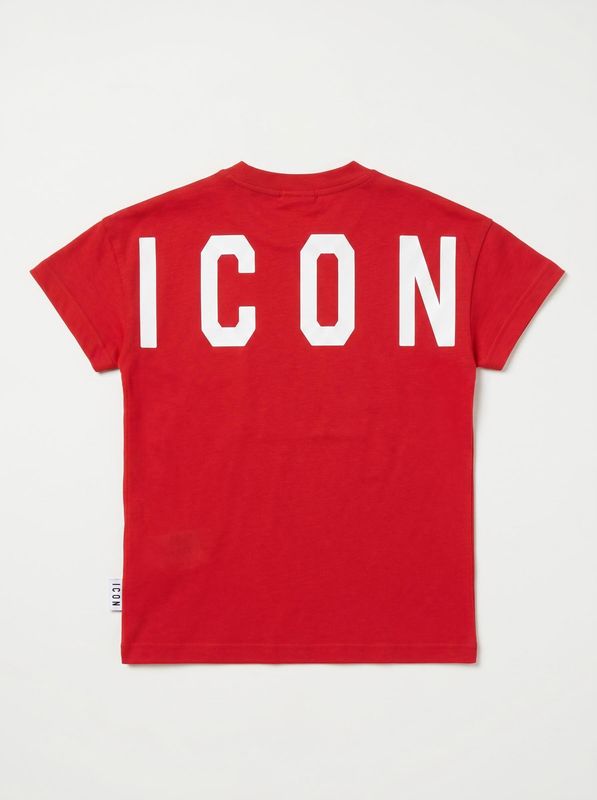 4. Logo T-shirt Red Icon ibks001090