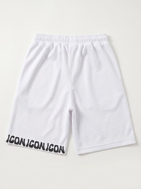 2. Logo Bermuda shorts White Icon ibsh001101