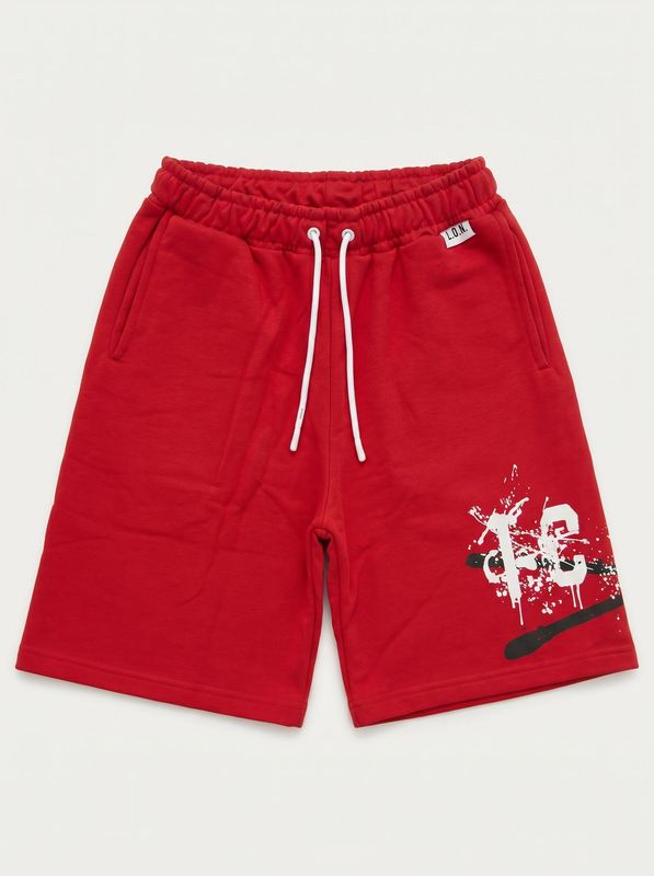 1. Bermuda logato Rosso Icon ibsh001008