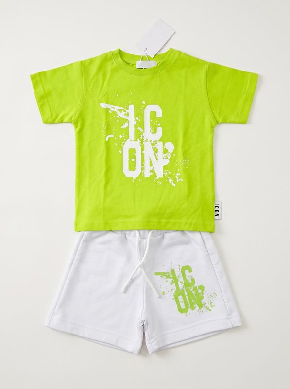 Complete with logo Lime-White Icon