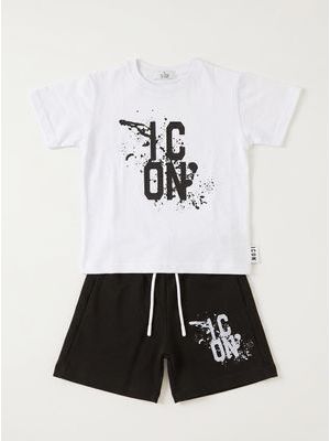 1. Complete with logo Black and White