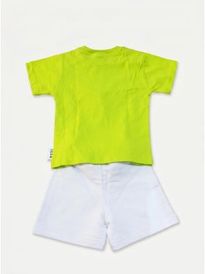 2. Completo logato Lime-Bianco