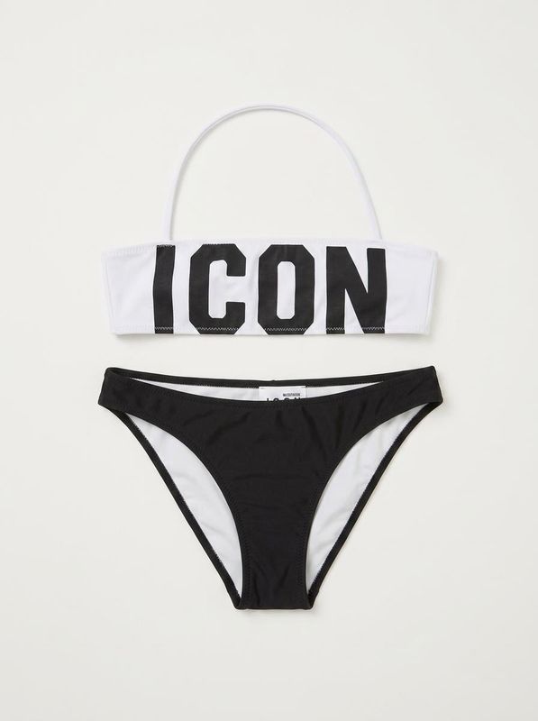 1. Costume logato Bianco-Nero Icon igcs001202
