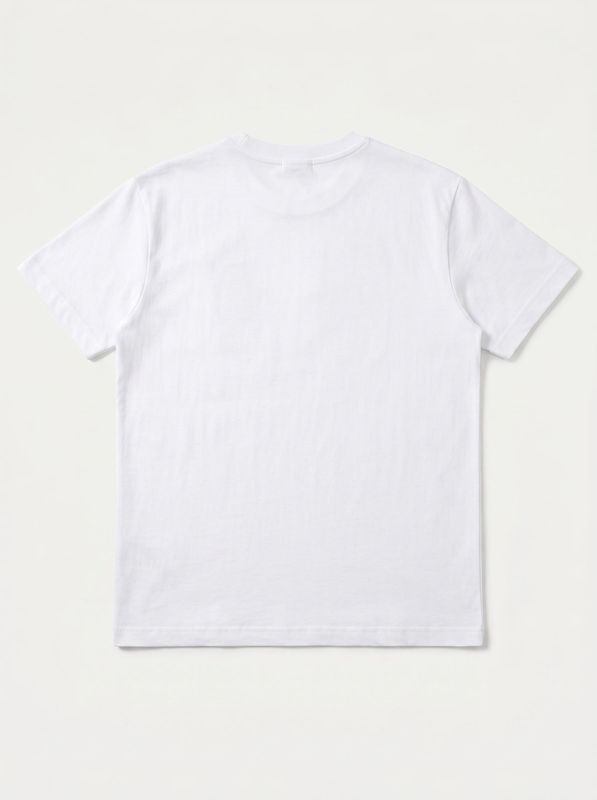 2. Logo T-shirt Black and White MSGM th222