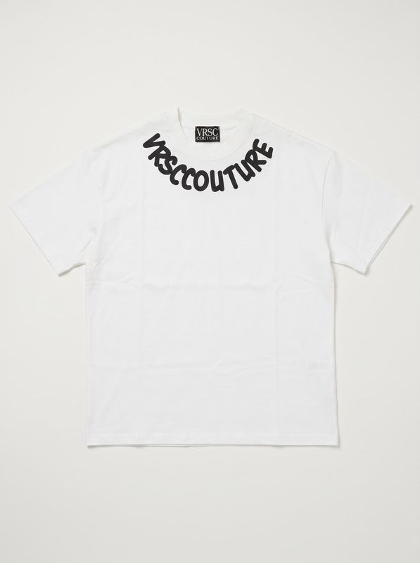 Logo T-shirt White VRSC COUTURE