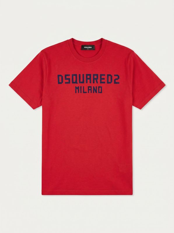 1. Logo T-shirt Red Dsquared dq3164