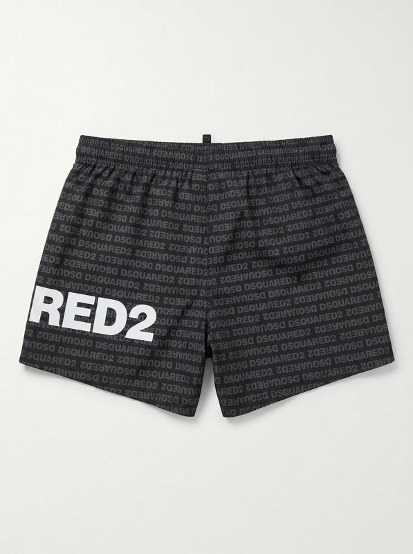 2. Costume logato Nero Dsquared dq3296