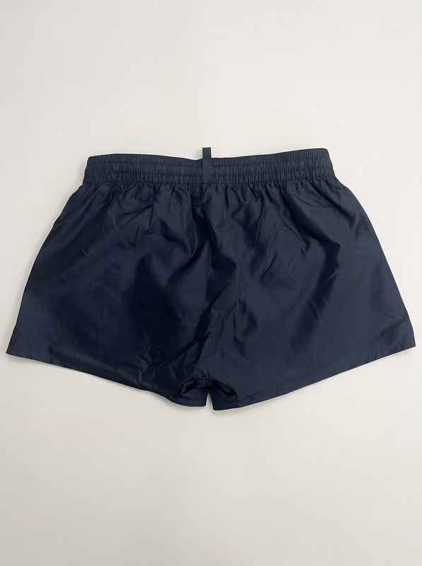 2. Solid color swimsuit with logo Black Dsquared dq3293