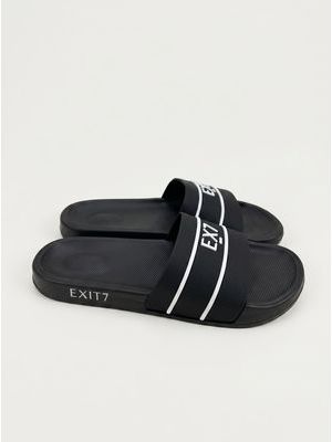 1. Ciabatte con fascia Nero