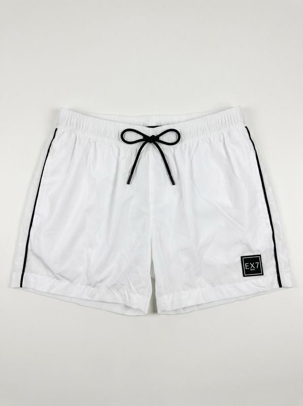 Solid color swimsuit White Exit 7