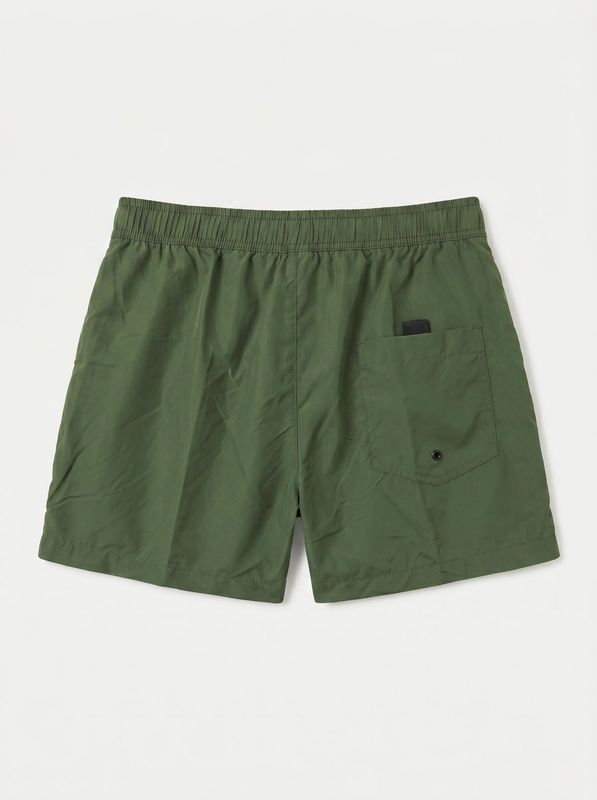 2. Solid color swimsuit Military Green Exit 7 ex7bw001