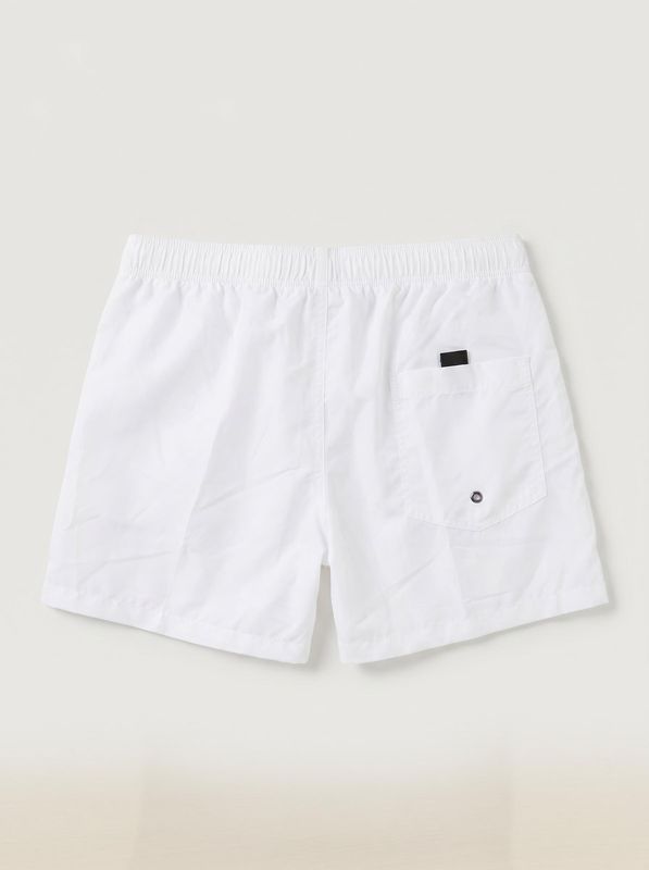 2. Solid color swimwear White Exit 7 ex7bw002