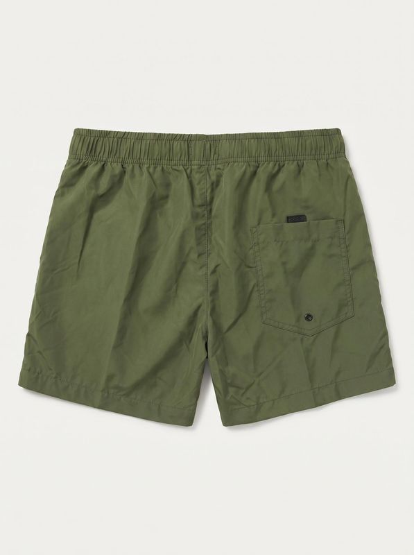 2. Solid color swimwear Military Green Exit 7 ex7bw002
