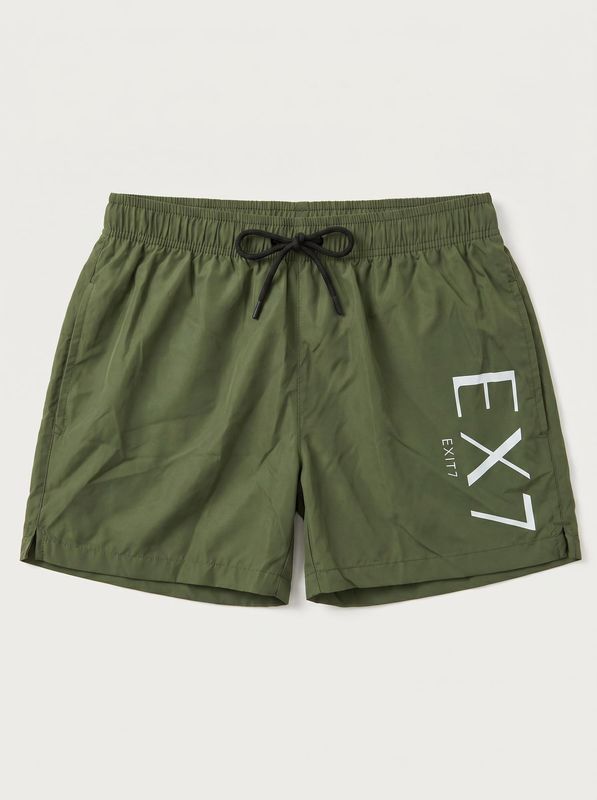 Solid color swimwear Military Green Exit 7