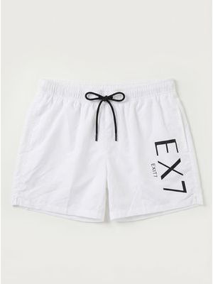 1. Solid color swimwear White