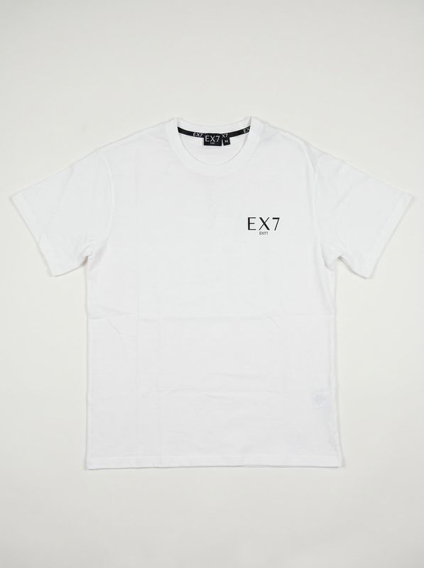 Half-sleeved T-shirt White Exit 7