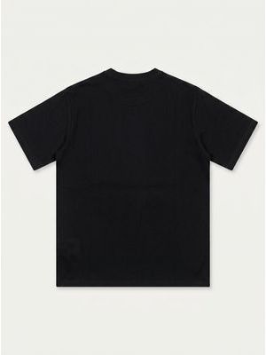 2. T-shirt mezza manica Nero