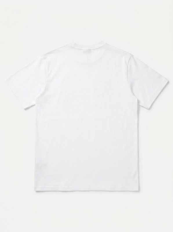 2. Half-sleeved T-shirt White Exit 7 ex7ts002