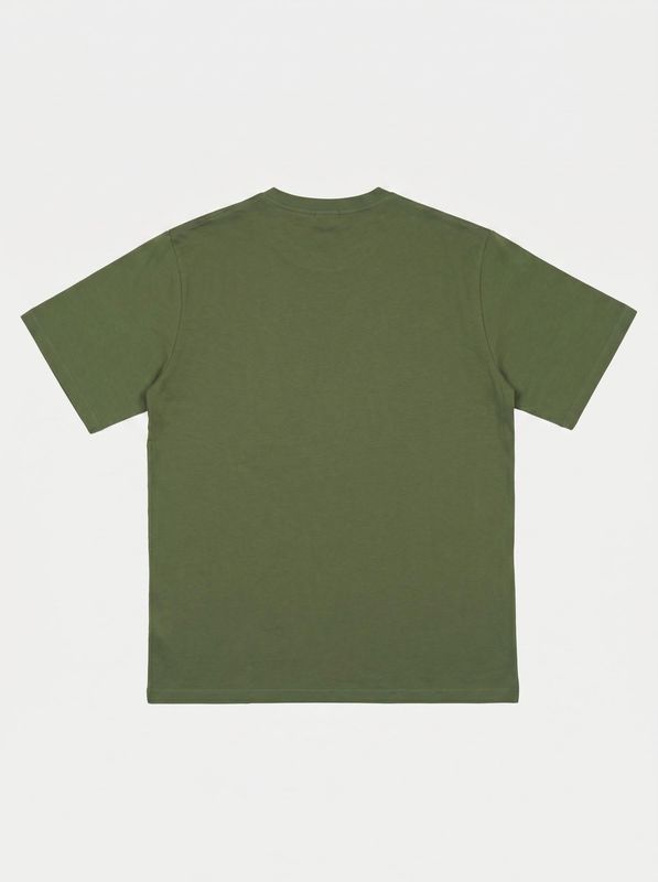 2. Half-sleeved T-shirt Military Green Exit 7 ex7ts002