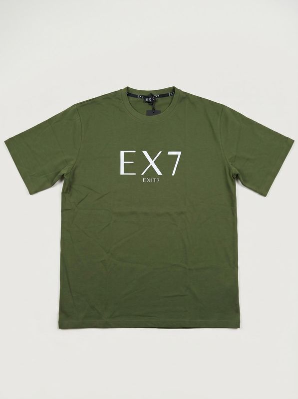 Half-sleeved T-shirt Military Green Exit 7