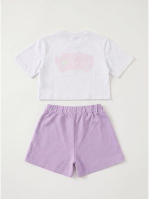 2. Complete with logo White-Lilac