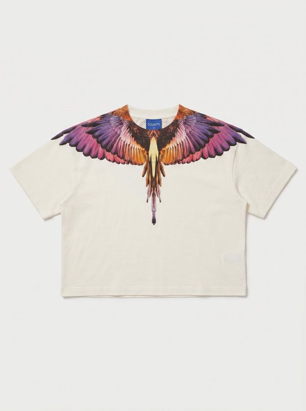 T-shirt crop Panna County of Milan