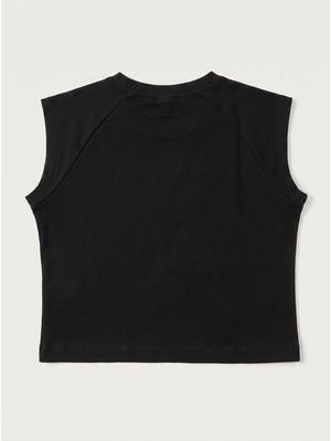 2. T-shirt smanicata Nero