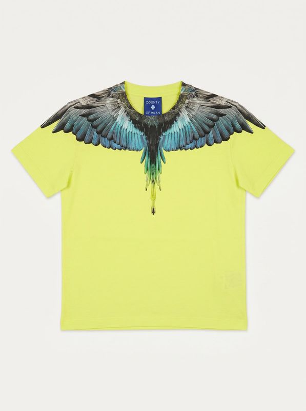 T-shirt logata Lime County of Milan