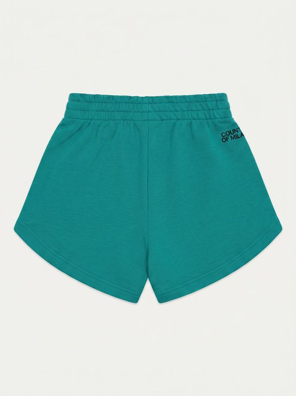 2. Shorts with side logo Tiffany County of Milan gsh064