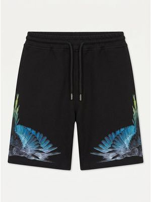 1. Bermuda con stampa Nero