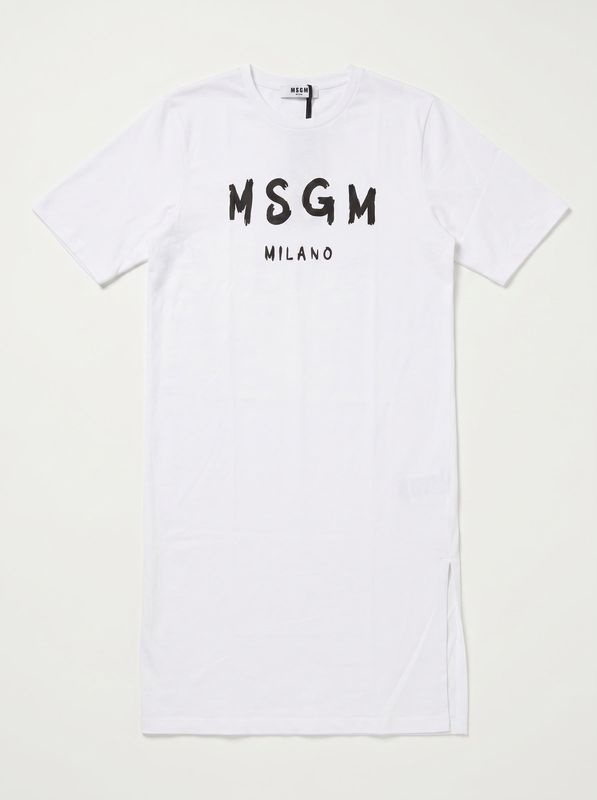 1. Maxi logo t-shirt White MSGM dr008