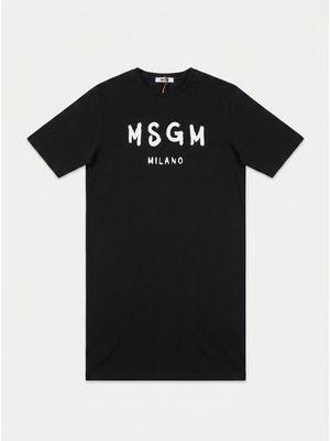 1. Maxi t-shirt logata Nero