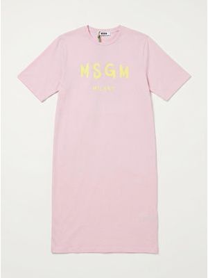 1. Maxi t-shirt logata Rosa