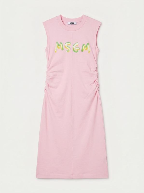 1. Abito logato Rosa MSGM dr064