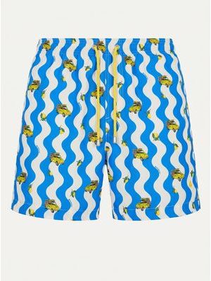 1. Printed costume Sky blue