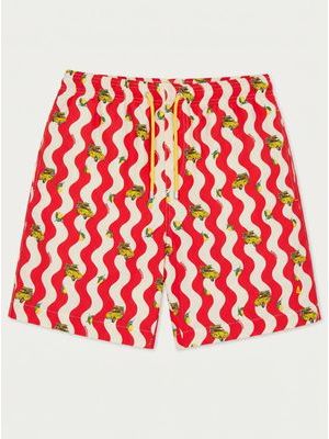 1. Printed costume Red