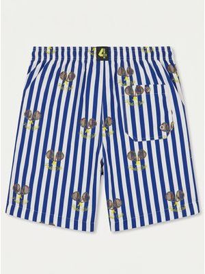 2. Costume rigato Blu