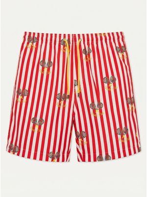 1. Striped costume Red