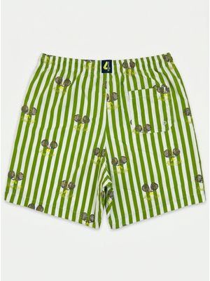 2. Costume rigato Verde