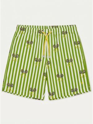 1. Costume rigato Verde