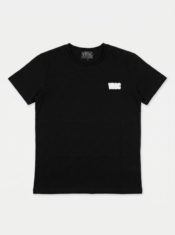 Logo T-shirt Black VRSC COUTURE