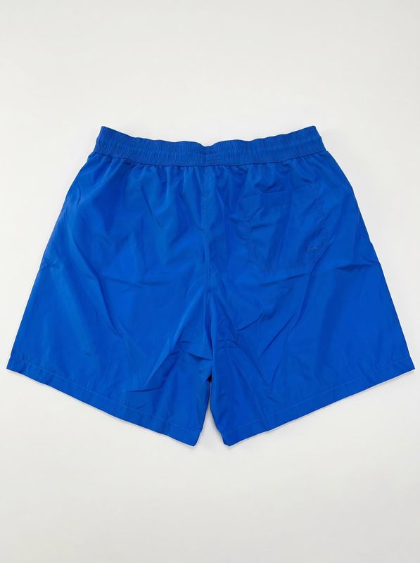 2. Solid color swimsuit with rubberized logo Royal Soldier pantaloncino mare