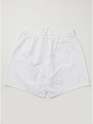 2. Solid color swimsuit with rubberized logo White