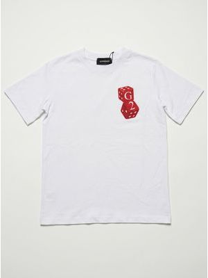 1. T-shirt logata Bianco