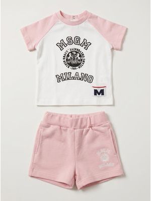 1. Completo logato Bianco-Rosa