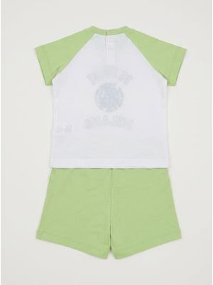 2. Complete with logo White-Green
