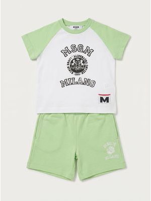 1. Complete with logo White-Green
