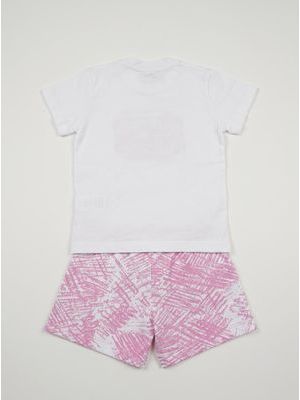2. Complete with logo White-Pink
