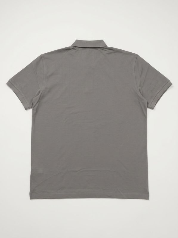 2. Plain polo shirt Grey K-Way k5127bw